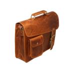 Jaald 33 Cm Echt Leder Laptoptasche Umhängetasche Schultertasche Kuriertasche Fahrradtasche Schultasche Wasserdicht Vintage Herren Damen Geschenk Leather Messenger Bag