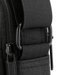 CHDWEY Umhängetaschen für Herren Männer Umhängetasche Crossbody Bag Hohe Qualität Mann Messenger Bag Jungen Nylon Mobiltelefon Männliche Business Handtaschen(Grijs)