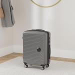 HAUPTSTADTKOFFER Midden grote harde koffer, TSA, 4 wielen, check-in bagage met 8 cm volumevergroting, 77 cm, 130 liter, grafiet, grafietgrijs, kofferset