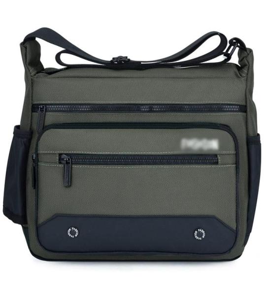 CHDWEY Umhängetaschen für Herren Männer Messenger Schultertaschen Crossbody Bag Cross Sling Tote Pack Reise Handtasche auf Single-Schulter for Männchen(Green)
