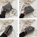CrossBody Bag dames glitter pailletten strass clutch kleine handtas schoudertas tas avondtas voor bruiloft avondfeest feest vakantie, zilver