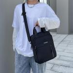 CHDWEY Umhängetaschen für Herren Männer Umhängetasche Oxford Tuch Hohe Qualität Crossbody Tasche Pure Farbe Casual Business Vielseitige Männer Tasche Reisetasche(Blue)