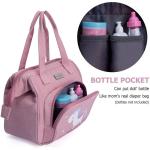 Bebamour Eenhoornpop luiertas met pop wikkelmat dragen pop accessoires mode kinderen meisjes babytas