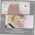 COLLBATH 2 stuks schooltas kinderen strik portemonnee Carteras Para parel schoudertas kinderparel handtassen portemonnees voor vrouwen kleine schoudertas beddengoed van katoen meis