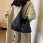 CXINLky Schoudertas voor dames, PU-leer, kleine draagtas, schoudertas, zachte hobo handtassen, effen tas, handtas, schoudertas voor vrouwen