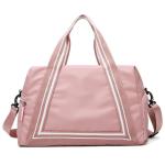 CHDWEY Umhängetaschen für Herren wasserdichte Sport Sporttasche Trocken Nass Trennung Männer Frauen Training Fitness Swim Travel Handtasche Yoga Matte Schuhfach(Pink)