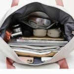 CHDWEY Umhängetaschen für Herren Große Kapazität Falten Reisetaschen wasserdichte Tote Handtasche Reisen Duffle Bags Multifunktionale Frauen Reisetaschen Dropshipping(Grijs)