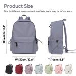 BITUOR Schoolrugzak voor dames, rugzak voor dames, 15 inch laptoprugzak, schoolrugzak, meisjes, tieners, met laptopvak, waterdichte schooltas, dagrugzak, elegant, voor school, univ
