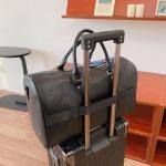 CHDWEY Umhängetaschen für Herren Große Kapazität Reisetasche Frauen und Männer Mode Leder wasserdichte Fitness Handtasche Weibliche Sport Umhängetasche Gepäck Duffle Yoga Ma
