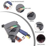 JXCTNNU Borstzak, upgrade, diefstalbestendige tas, anti-diefstal, multifunctionele rugzak, diefstalbestendige schoudertas, waterbestendig, vele tassen voor heren en dames