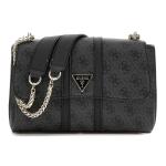 Noreen Logo Convertible Crossbody Flap Coal Logo