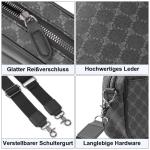 PU-schoudertas met hoge capaciteit, schoudertas voor heren, schoudertas voor heren, met sport, waterdicht, vrije tijd, borsttas, riemtas, kantoor, kleine rugzak, voor werk, reizen