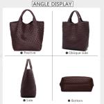 JINMANXUE Unisex Fashion Woven Bag Damen-Tragetasche