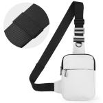 Sling Bag Schoudertas, borsttas, schoudertas voor dames en heren, met RFID-blokkering, crossbody tas, kleine herentas, bodybag, mobiele telefoon, buik, sporten, wandelen