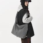 Schoudertas voor dames, grote shopper, tote bag, schoudertas, casual crossbody tas met verstelbare schouderriem, voor school, kantoor, werk, reizen, uitstapjes, winkelen, rood