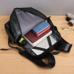 CHDWEY Umhängetaschen für Herren Männer Große PU-Leder Reise Rucksack Laptop Taschen Design Männer Umhängetasche Hohe Qualität Männer Rucksack Handtasche