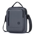 Schoudertas Heren Kleine schoudertas met meerdere zakken Kleine waterdichte nylon sling crossbody tas Herentas met handvat aan de bovenkant voor werk, reizen, dagelijks leven
