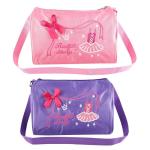 VGEBY Kinder Balletttasche, Mädchen Kinder Prinzessin Tanztasche Rucksack Tutu Kleid Tanztasche Daypack Umhängetasche für kleine Mädchen Geschenk(27.00 * 16.00 * 20.00cm-Rosa)