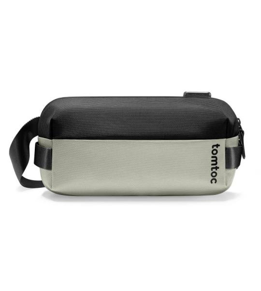 Compact Sling Bag, 4L Minimalistische Borsttas Schoudertas voor Mannen en Vrouwen, Waterafstotende Lichtgewicht Kleine Crossbody Schoudertas voor Vrije Tijd, Reizen