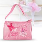 VGEBY Kinder Balletttasche, Mädchen Kinder Prinzessin Tanztasche Rucksack Tutu Kleid Tanztasche Daypack Umhängetasche für kleine Mädchen Geschenk(27.00 * 16.00 * 20.00cm-Rosa)