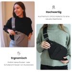 Gipfelfreund Anti-diefstal tas, Gipfelfreund Anti-diefstal schoudertas, borsttas, voor dames en heren