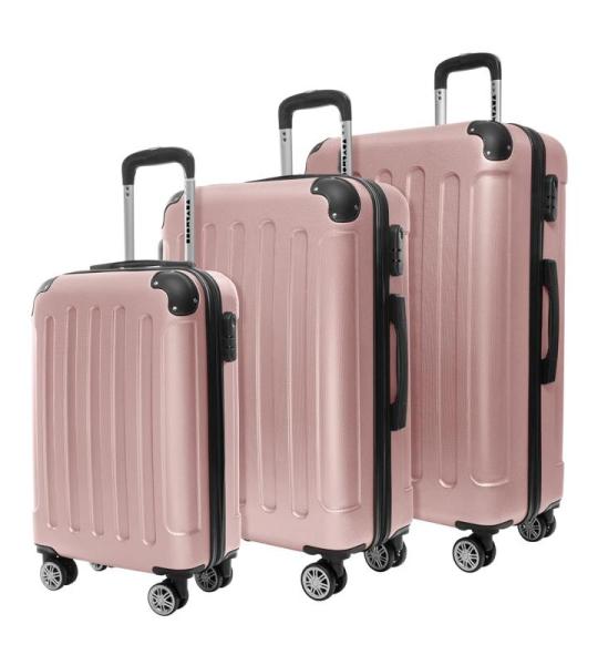 TRVLMORE koffer, roze