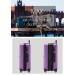 HAUPTSTADTKOFFER Midden grote harde koffer, TSA, 4 wielen, check-in bagage met 8 cm volumevergroting, 77 cm, 130 liter, grafiet, aubergine, koffer