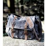 heren canvas schoudertas 35cm (L) * 30cm (H) X 12cm (B)