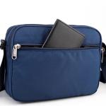 CHDWEY Umhängetaschen für Herren Männer Umhängetasche Mann Crossbody Bag Hohe Qualität Messenger Bag Business Oxford Männliche Geldbörse Reise Handtaschen(Black)