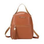 callmo Elegante damesrugzak, waterdichte PU-lederen schooltas, anti-diefstal, dagrugzak, schoudertas, reistas, outdoor, lichtgewicht, vrouwen, schoudertas, handtas