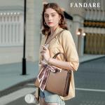 Ruime Mode Womens Totes Handtas Satchel Schoudertas Lichtgewicht Top Handvat Tas PU Lederen Crossbody Tas, Kaki