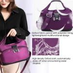 Beautifuldeer Anti-Diebstahl-Handtasche, Anti-Diebstahl-Handtaschen for Damen, Modische, Multifunktionale Handtasche Mit Großer Kapazität, Lässige, wasserdichte Umhängetasche(I