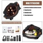 Shopper schoudertas voor dames, middelgroot, groot, met ritssluiting, grote werktas, handtas, schoudertassen voor werk, reizen, winkelen, school en dagelijks gebruik, zwart