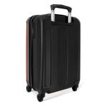 NoBoringSuitcases.com Handbagage, harde koffer met TSA-slot, voor volwassenen en vrouwen, trolley, reiskoffer, draagtas, rolkoffer, klein of middelgroot, 21 zandkleuren, koffer