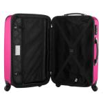 HAUPTSTADTKOFFER Alex Hand, 55 x 38 x 23 cm, TSA, 4 wielen, 42 liter, reiskoffer, hardshellkoffer, rolkoffer, boordkoffer, magenta, kofferset