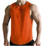 Tanktop Mouwloos Zomer Heren Strand Loopshirt Mouwloos Tops Onderhemd Fitness voor Mannen Ademend Tops T-shirts Losse Gym Sport T-shirt Compressieshirt, Rd2, M