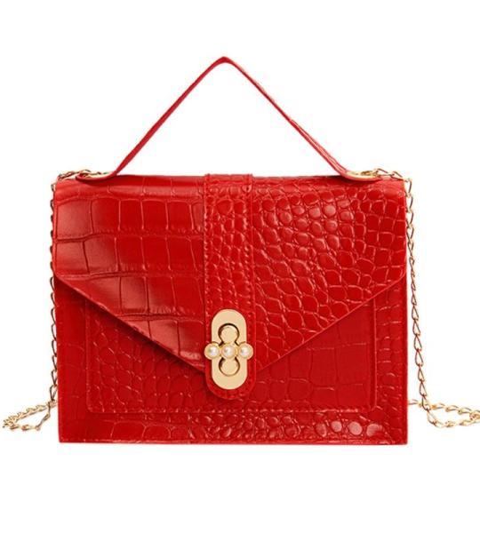 Design tassen Women 's Fashion-HASP kettingen kleine vierkante tassen schoudertas sleutel-multifunctionele koffer avondtas zwart