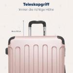 TRVLMORE koffer, roze