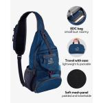 Packable Kleine Crossbody Sling Rugzak Schouder Borst Tas Dagrugzak voor Wandelen Reizen