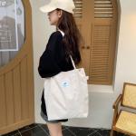 Koord Tas Womens Grote Corduroy Tote Bag Vrouwen Schouder Handtassen voor School Winkelen Werk College Casual, Beige-2, L, Retro