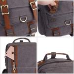 KAUKKO Canvas Tactical Vintage Borsttas Tactical Schoudertas