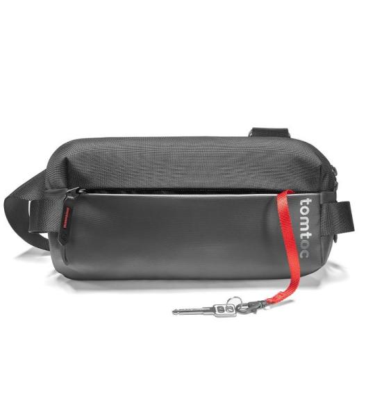 Compact Sling Bag, 4L Minimalistische Borsttas Schoudertas voor Mannen en Vrouwen, Waterafstotende Lichtgewicht Kleine Crossbody Schoudertas voor Vrije Tijd, Reizen