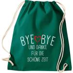 Shirtinstyle Gymtas, bye bye en dank voor de mooie tijd, opvoeder, leraar, leraren, gymtas, tas, schooltas, kleuterschool