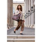 Shopper XL paisley black – ruime boodschappentas en elegante handtas in één, van waterafstotend materiaal, Paisley Black, X-Large, Shopper