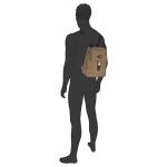 , zand, 31 cm, koffer