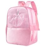 besbomig Ballet tas meisjes ballerina danstas prinses schoudertas sporttas voor kinderen en tieners grote rugzak voor gym zwemmen roze, roze