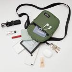Schooltas voor dames, borsttas, schoudertassen, bladgroen