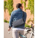 Schoudertas heren schoudertas dames mannenhandtas borsttas crossbody sling bag messenger crossbag multifunctionele tas voor sport reizen pendelen fietsen wandelen, grijs, Medium