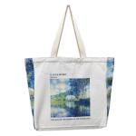 Draagtas, Dames, Boodschappentas, Schoudertas Stoffen Tas, Katoenen Tas, Jute Tas, Met Vintage Print, Canvas Tote Bag om te winkelen School