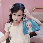 K-ONESEEYOU Elsa tas voor meisjes portemonnee glitter schoudertas Frozen 2 ijskoningin kinderen Anna en Elsa speelgoed